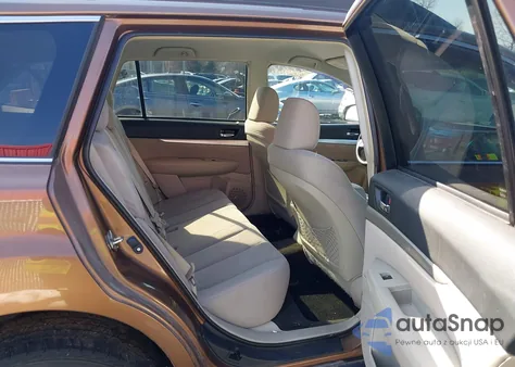 2013 Subaru Outback 2.5I Premium from USA, damaged, VIN 4S4BRBBC4D3259835